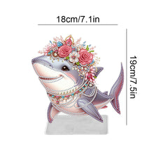 Load image into Gallery viewer, Marine Animal Special Shaped Diamond Painting Tabletop Ornaments Kit Home Decor
