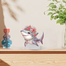 Load image into Gallery viewer, Marine Animal Special Shaped Diamond Painting Tabletop Ornaments Kit Home Decor
