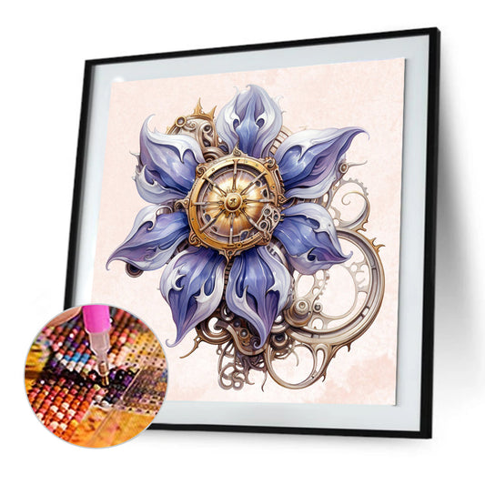 Diamond Painting - Full Round - Mechanical flower buckle (30*30CM)