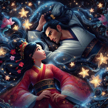 Load image into Gallery viewer, Diamond Painting - Full Round - Disney Mulan (40*40CM)
