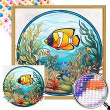 Load image into Gallery viewer, AB Diamond Painting - Full Round - underwater life (40*40CM)
