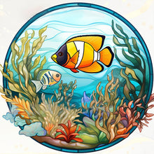 Load image into Gallery viewer, AB Diamond Painting - Full Round - underwater life (40*40CM)
