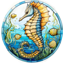 Load image into Gallery viewer, AB Diamond Painting - Full Round - seahorse (40*40CM)
