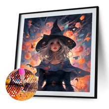 Load image into Gallery viewer, AB Diamond Painting - Full Round - magic witch (40*40CM)
