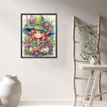 Load image into Gallery viewer, AB Diamond Painting - Full Round - forest girl (40*50CM)
