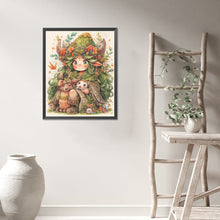 Load image into Gallery viewer, AB Diamond Painting - Full Round - forest girl (40*50CM)
