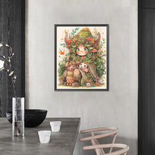 Load image into Gallery viewer, AB Diamond Painting - Full Round - forest girl (40*50CM)
