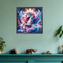 Load image into Gallery viewer, Diamond Painting - Full Round - Colorful unicorn (30*30CM)
