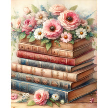 Load image into Gallery viewer, Diamond Painting - Full Round - Retro style¡¤Flower book (40*50CM)

