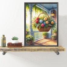 Load image into Gallery viewer, Diamond Painting - Full Round - Retro style flower basket (40*50CM)
