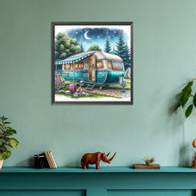 Load image into Gallery viewer, Diamond Painting - Full Round - outdoor camping (30*30CM)

