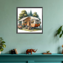 Load image into Gallery viewer, Diamond Painting - Full Round - outdoor camping (30*30CM)
