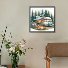 Load image into Gallery viewer, Diamond Painting - Full Round - outdoor camping (30*30CM)
