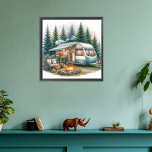 Load image into Gallery viewer, Diamond Painting - Full Round - outdoor camping (30*30CM)
