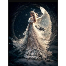 Load image into Gallery viewer, Diamond Painting - Full Round - Fairy under the moonlight (30*40CM)
