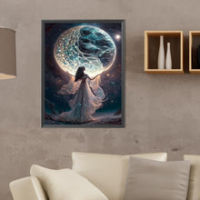 Load image into Gallery viewer, Diamond Painting - Full Round - Fairy under the moonlight (30*40CM)
