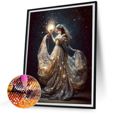 Load image into Gallery viewer, Diamond Painting - Full Round - Fairy under the moonlight (30*40CM)
