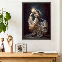 Load image into Gallery viewer, Diamond Painting - Full Round - Fairy under the moonlight (30*40CM)
