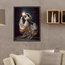 Load image into Gallery viewer, Diamond Painting - Full Round - Fairy under the moonlight (30*40CM)
