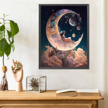Load image into Gallery viewer, Diamond Painting - Full Round - Fairy under the moonlight (30*40CM)
