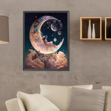 Load image into Gallery viewer, Diamond Painting - Full Round - Fairy under the moonlight (30*40CM)
