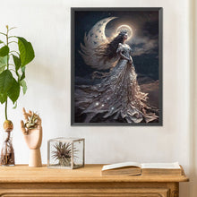 Load image into Gallery viewer, Diamond Painting - Full Round - Fairy under the moonlight (30*40CM)
