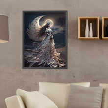 Load image into Gallery viewer, Diamond Painting - Full Round - Fairy under the moonlight (30*40CM)
