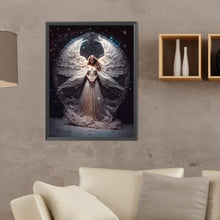 Load image into Gallery viewer, Diamond Painting - Full Round - Fairy under the moonlight (30*40CM)
