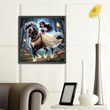 Load image into Gallery viewer, Diamond Painting - Full Round - glowing snow white (40*40CM)
