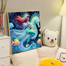 Load image into Gallery viewer, Diamond Painting - Full Round - Glowing Princess Ariel (40*40CM)
