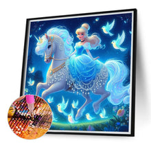 Load image into Gallery viewer, Diamond Painting - Full Round - Glowing Princess Cinderella (40*40CM)
