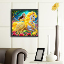 Load image into Gallery viewer, Diamond Painting - Full Round - Glowing Princess Belle (40*40CM)
