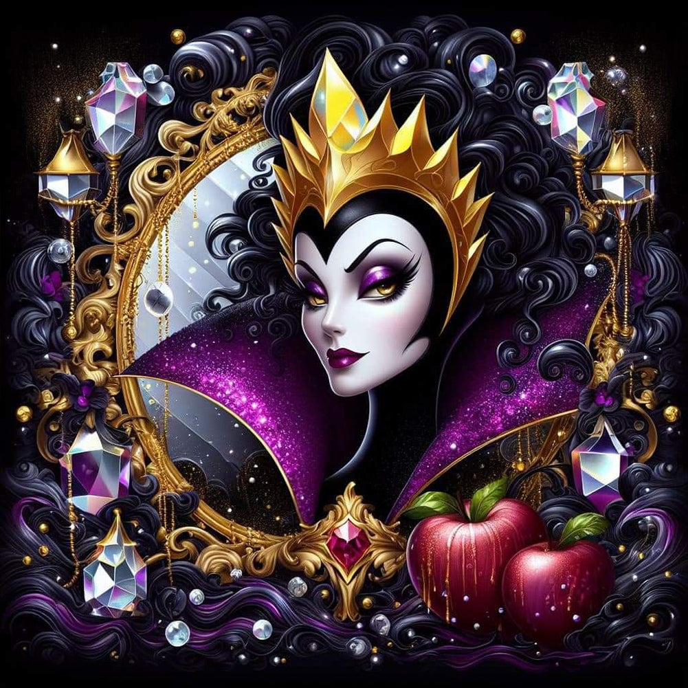 Diamond Painting - Full Round - Villain-Evil Queen (40*40CM)