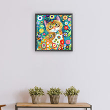 Load image into Gallery viewer, Diamond Painting - Full Round - cute cat (30*30CM)
