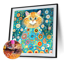 Load image into Gallery viewer, Diamond Painting - Full Round - cat (30*30CM)
