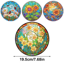 Load image into Gallery viewer, 4Pcs Diamond Painting Coasters Flower Animal DIY Art Coaster Art Craft Supplies
