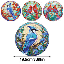 Load image into Gallery viewer, 4Pcs Diamond Painting Coasters Flower Animal DIY Art Coaster Art Craft Supplies

