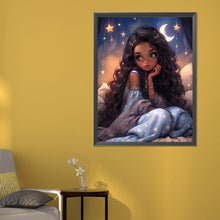 Load image into Gallery viewer, Diamond Painting - Full Round - starry night girl (50*60CM)
