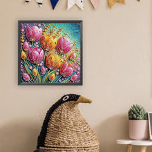 Load image into Gallery viewer, Diamond Painting - Partial Special Shaped - Tulips (30*30CM)
