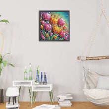 Load image into Gallery viewer, Diamond Painting - Partial Special Shaped - Tulips (30*30CM)
