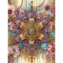 Load image into Gallery viewer, Diamond Painting - Partial Special Shaped - jewelry floral stars (30*40CM)
