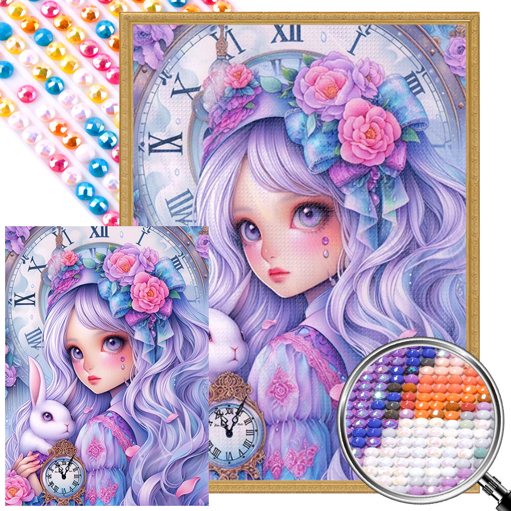 AB Diamond Painting - Full Round - Alice in Wonderland (40*55CM)