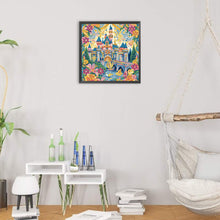 Load image into Gallery viewer, Diamond Painting - Partial Special Shaped - castle (30*30CM)
