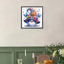 Load image into Gallery viewer, Diamond Painting - Full Square - butterfly flower gnome (30*30CM)
