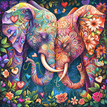 Load image into Gallery viewer, Diamond Painting - Full Round - elephant (40*40CM)
