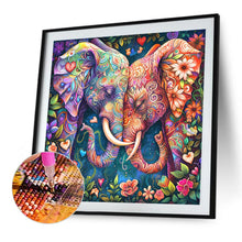 Load image into Gallery viewer, Diamond Painting - Full Round - elephant (40*40CM)
