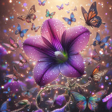 Load image into Gallery viewer, Diamond Painting - Full Round - group of butterflies (40*40CM)
