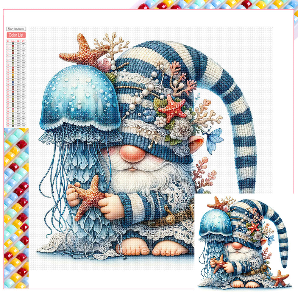 Diamond Painting - Full Square - sea goblin (30*30CM)