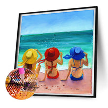 Load image into Gallery viewer, Diamond Painting - Full Square - beach house (30*30CM)
