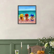 Load image into Gallery viewer, Diamond Painting - Full Square - beach house (30*30CM)
